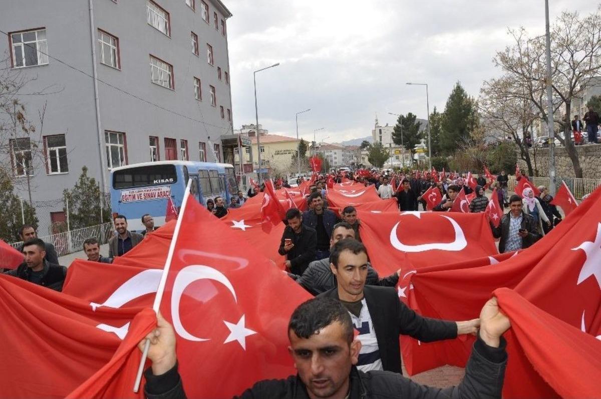 Diyarbakır &Ccedil;ermik&rsquo;te &lsquo;ter&ouml;re Lanet, Şehide Saygı&rsquo; Mitingi
