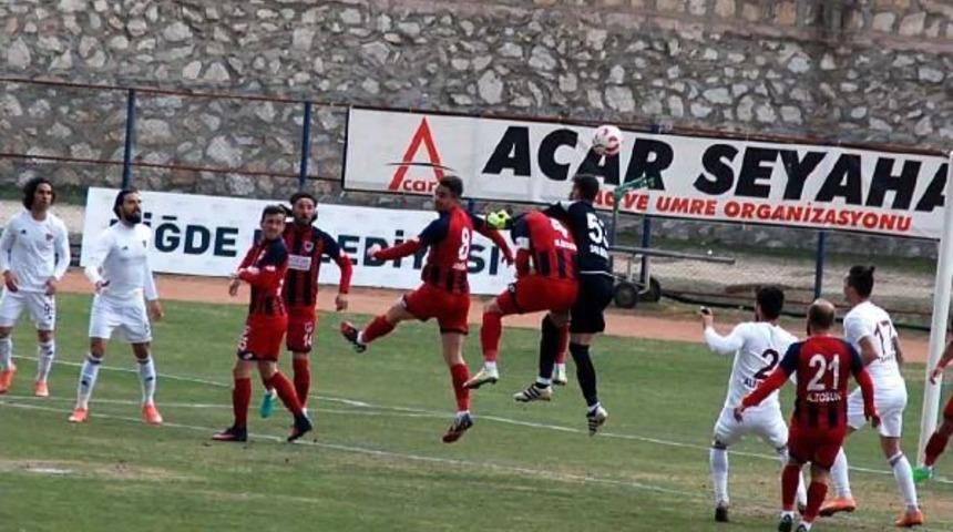 Niğde Belediyespor-Hatayspor: 0-1