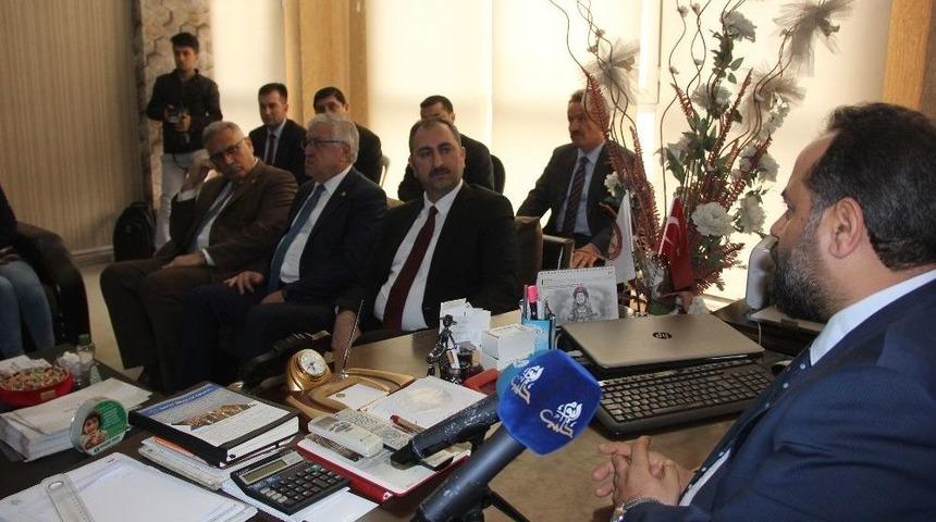 Ak Partili Heyetten Gbc&rsquo;ye Ziyaret