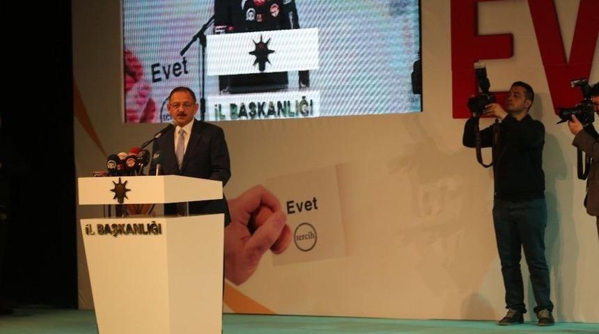 &Ccedil;evre Ve Şehircilik Bakanı Mehmet &Ouml;zhaseki: &ldquo;bu Se&ccedil;im, Se&ccedil;imlerin Anası&rdquo;