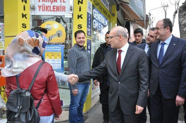 Mehmet Şimşek Eskişehir’den Ayrıldı