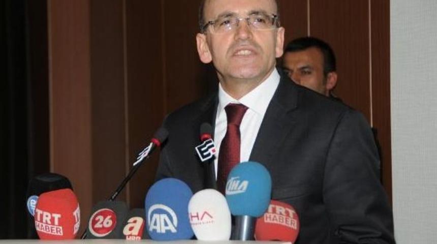 Başbakan Yardımcısı Şimşek Vali &Ccedil;elik'i Ziyaret Etti (2)