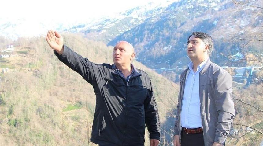 Arhavi Kaymakamı Şeref Aydın’dan Köylere Ziyaret