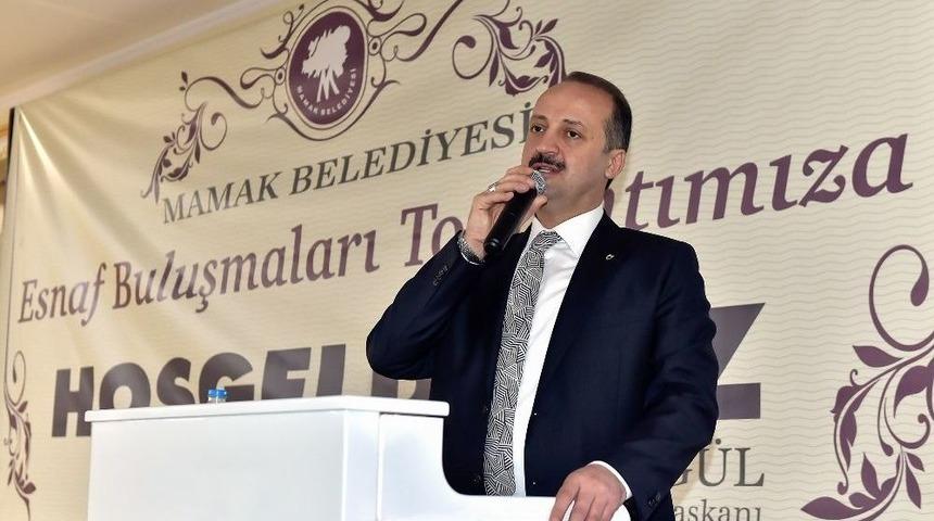 5 Mahalle Esnafı Kahvaltıda Buluştu