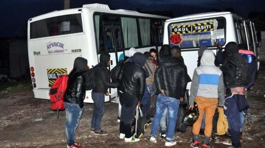 Ayvacık'ta 47 Ka&ccedil;ak Yakalandı