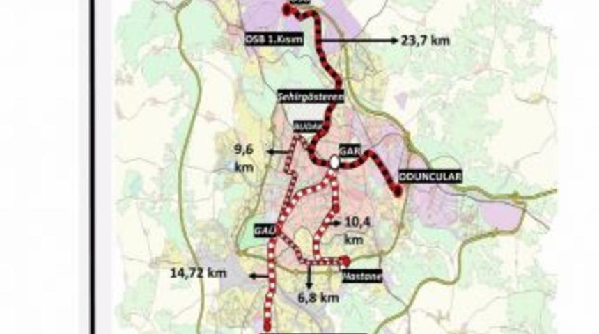 Gaziantep&rsquo;in Metro Projeleri Onaylandı