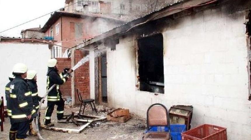 Tokat'ta Korkutan Yangın