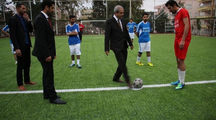 Haliliye&rsquo;de Mahalleler Arası Futbol Turnuvası Başladı