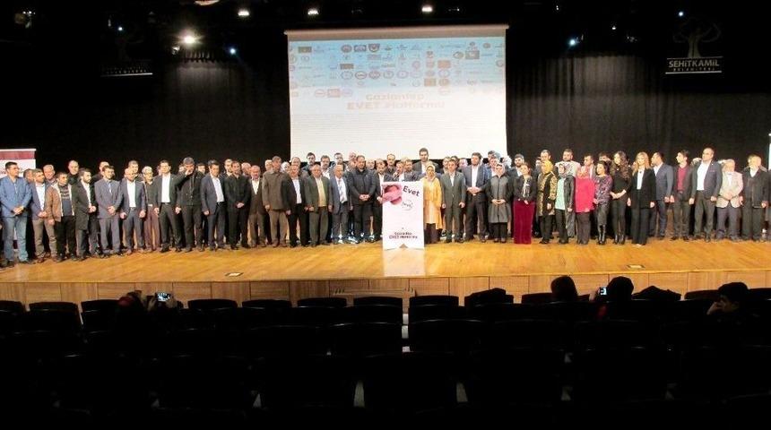 Gaziantep&rsquo;te 156 Stk &lsquo;evet&rsquo; Diyor