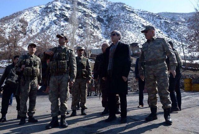 Bitlis Valisi Çınar, Operasyonların Yoğun Yaşandığı Sehi Ormanları Bölgesinde İnceleme Yaptı