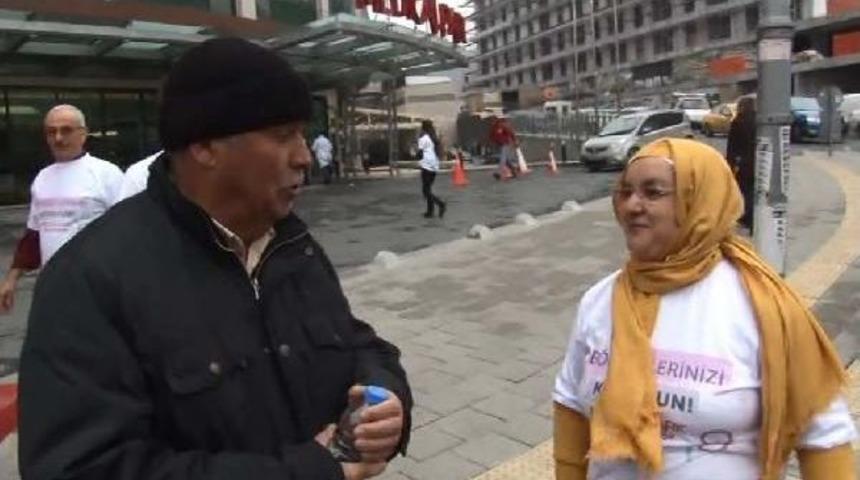 B&ouml;brek Sağlığına Dikkat I&ccedil;in Su Dağıttılar