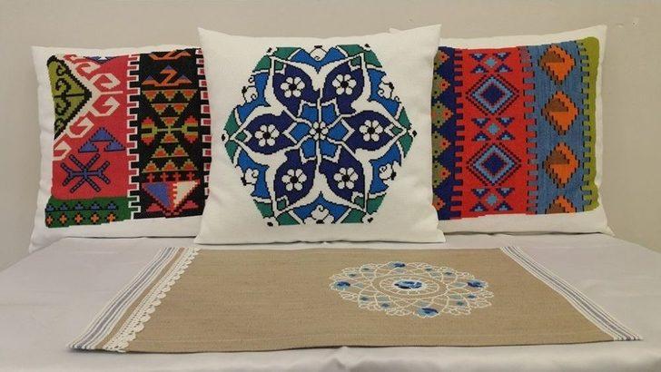 Kanaviçenin Kraliçesi Sergi Açtı G2