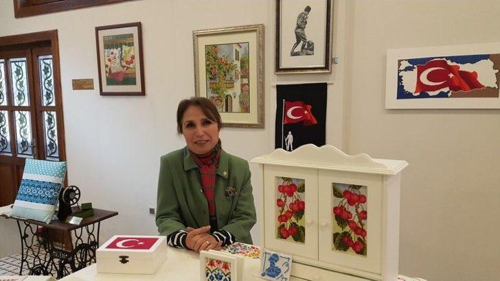 Kanaviçenin Kraliçesi Sergi Açtı G4