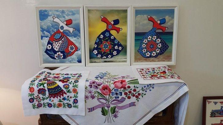 Kanaviçenin Kraliçesi Sergi Açtı G5