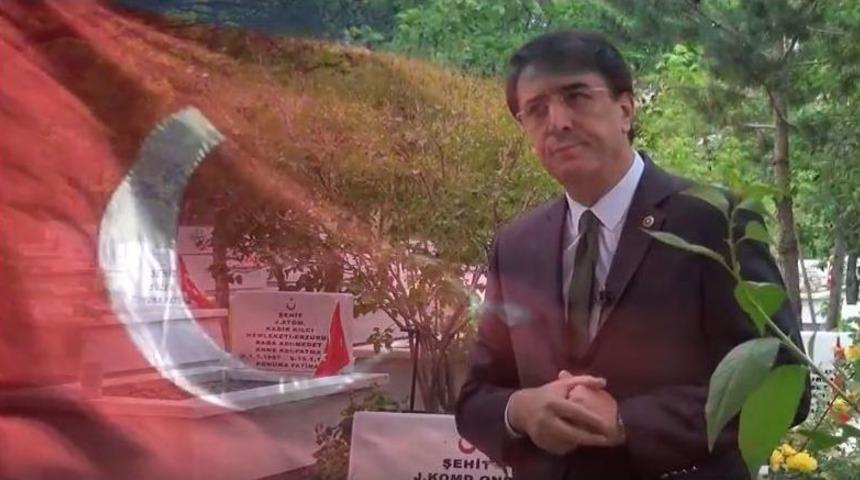 Aydemir: &ldquo;ne Mutlu Şehitlik Mertebesine Erişenlere&rdquo;