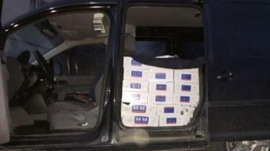 Mardin&rsquo;de 22 Bin 800 Paket Ka&ccedil;ak Sigara Ele Ge&ccedil;irildi