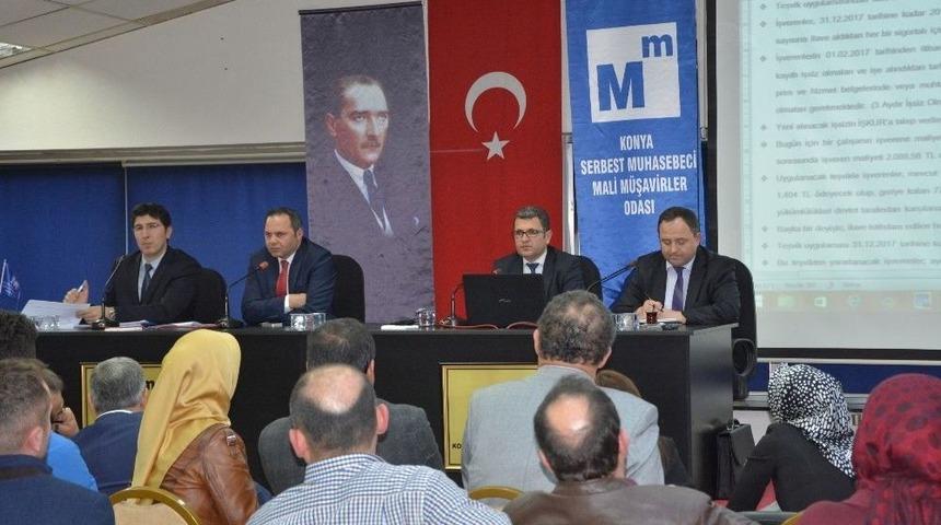 Konya Smmm Odasında Güncel Teşvikler Anlatıldı