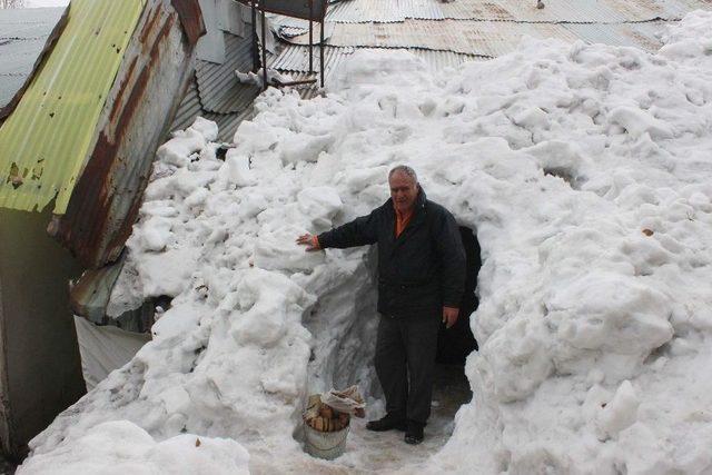 Muş’ta Kardan Tünel