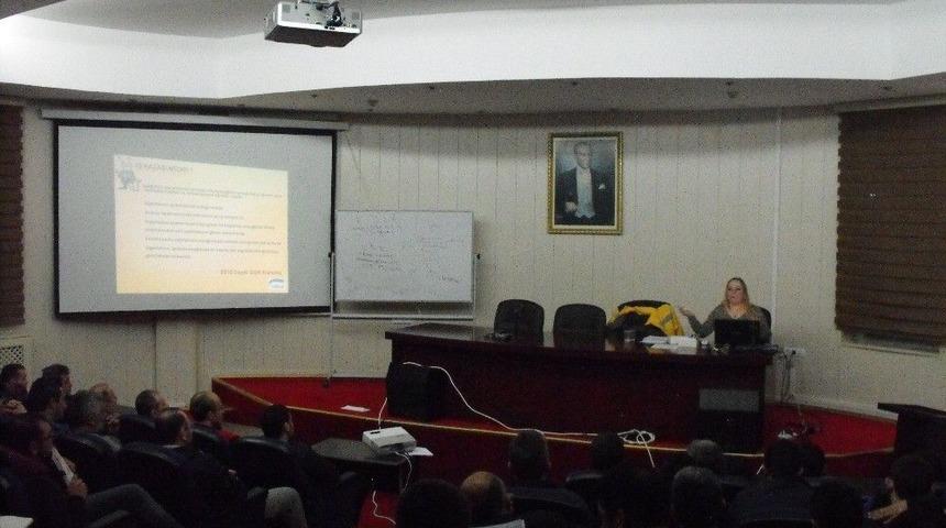 Eti Maden Kırka Bor Personeline İş Sağlığı Ve G&uuml;venliği Eğitimi Verildi