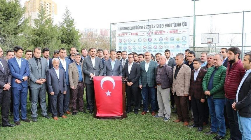 Şırnak&rsquo;ta 44 Stk Referandumda &rsquo;evet&rsquo; Diyeceklerini A&ccedil;ıkladı