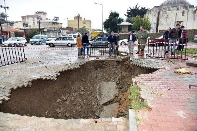 Anamur'da Sel Seraları Vurdu