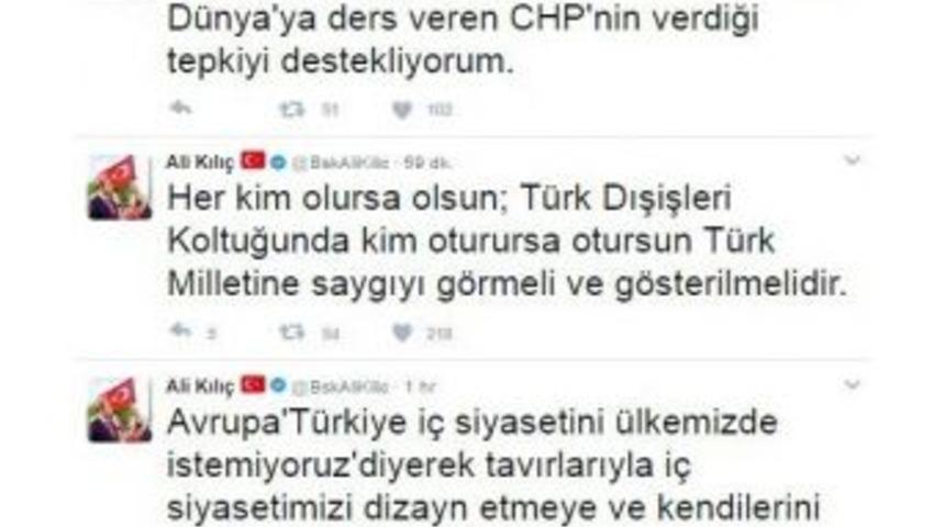 Maltepe Belediye Başkanı Kılı&ccedil;: &ldquo;hollanda&rsquo;nın Tutumu 80 Milyona Saygısızlık&rdquo;