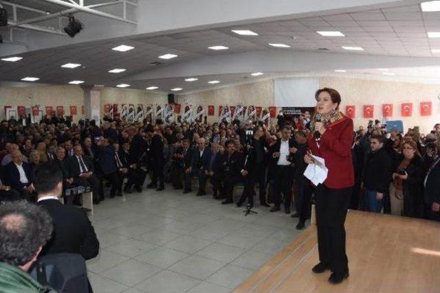 Akşener: İncirlik'te Tornado Uçaklarının Varlığına Son Verin