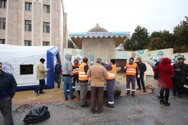 Beyşehir’de Ygs’ye Katılan Öğrencilere Ve Velilere Çorba İkramı