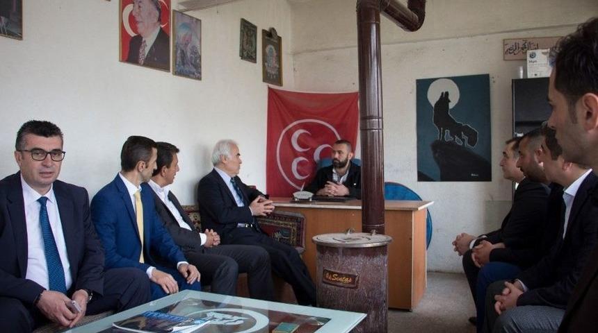 Ak Parti&rsquo;den Mhp&rsquo;ye Ziyaret