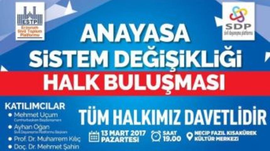 Estp&rsquo;den &ldquo;anayasa Sistem Değişikliği&rdquo; Paneli