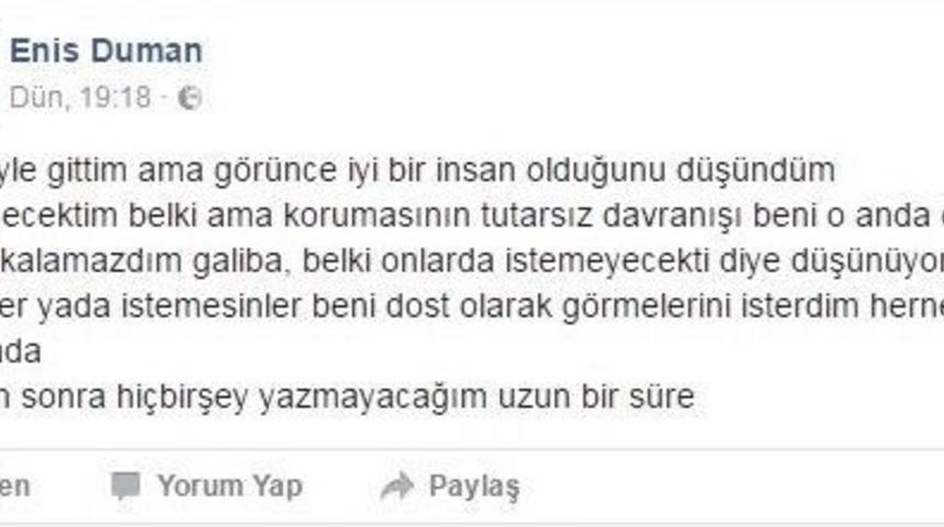 Bı&ccedil;aklı Saldırgan Pişmanlığını Ve Olay Anını Sosyal Medyadan Anlattı