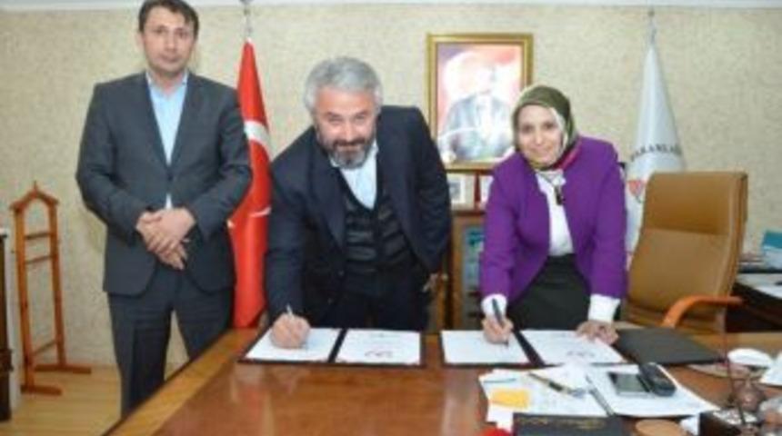 Okul Sanayi İş Birliği Protokol&uuml; İmzalandı