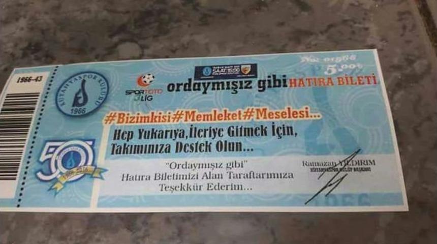 K&uuml;tahya&rsquo;da Seyircisiz Na&ccedil;a 43 Bin Bilet