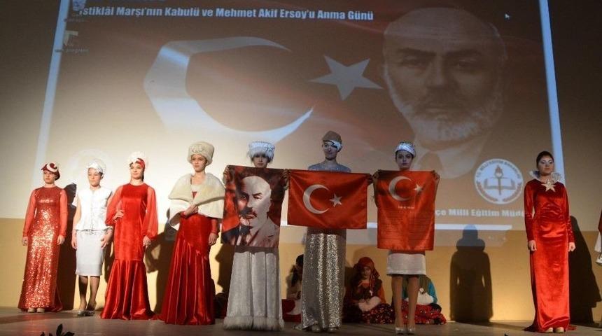 Bafra&rsquo;da "istiklal Marşı" Programı