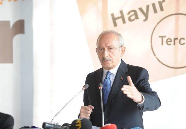 Kılıçdaroğlu: “hollanda İle İlişkilerin Tamamını Alın Askıya”