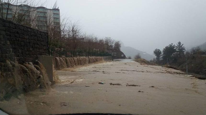 Turizm K&ouml;y&uuml; Sel Sularına Teslim Oldu