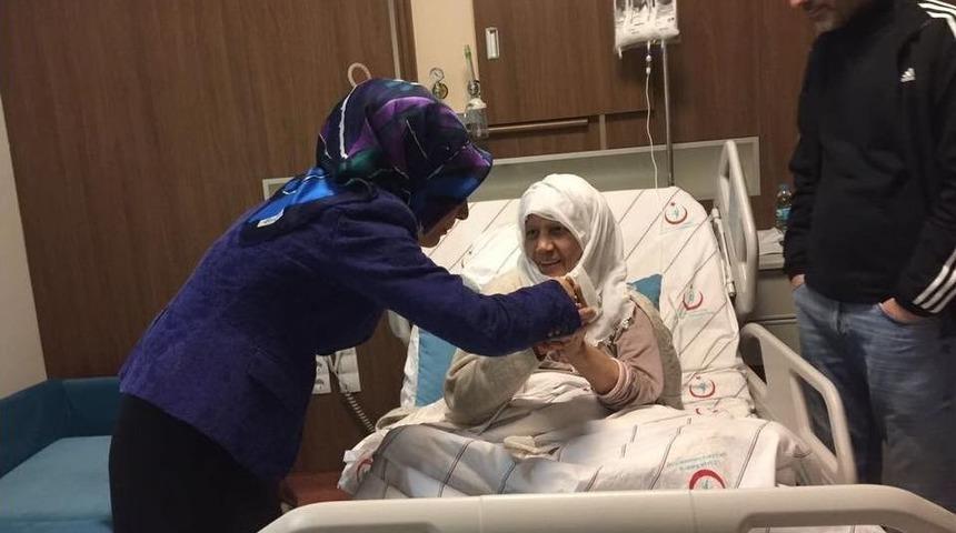 Ak Parti Siirt Teşkilatı’ndan Hasta Ziyareti