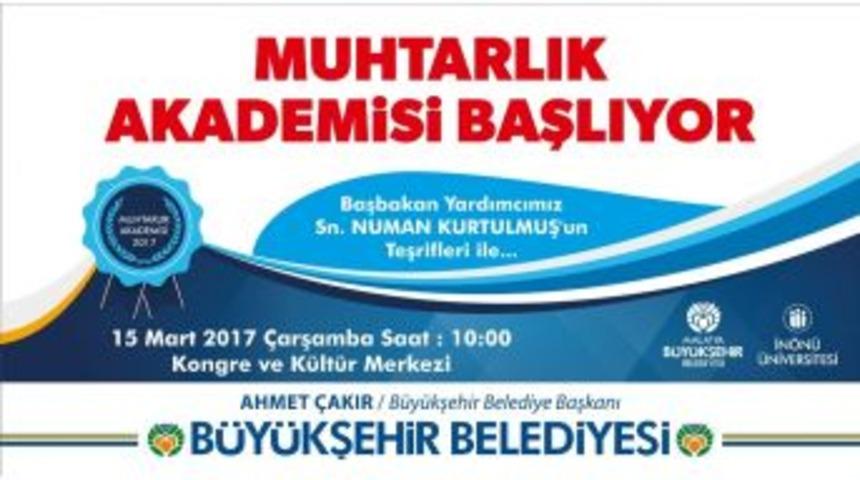 &lsquo;muhtar Akademisi&rsquo; &Ccedil;arşamba G&uuml;n&uuml; Başlıyor