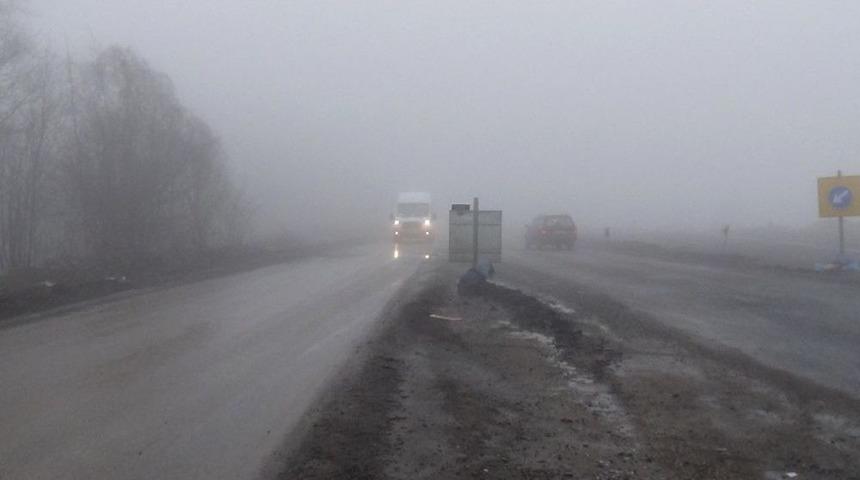 Zonguldak-istanbul Karayolunda Yoğun Sis Oluştu