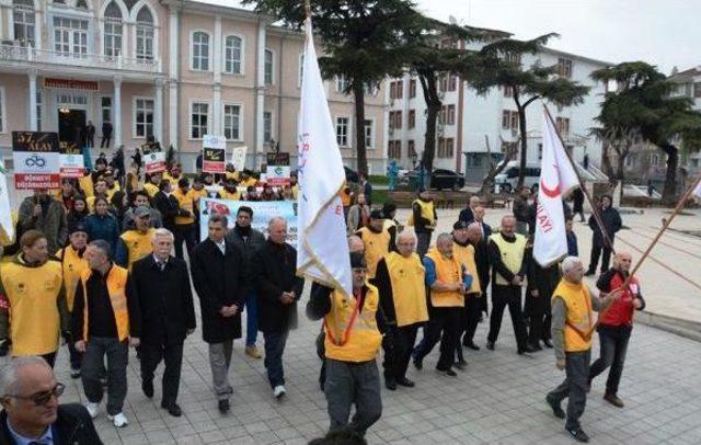 Tekirdağ'dan 57'nci Alay'ı Temsil Eden 57 Gönüllü, Çanakka'ye Uğurlandı