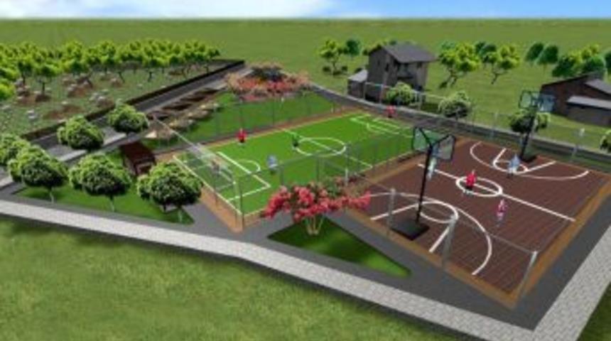 Mahalle Ve Okullarda 46 Spor Sahası İnşa Ediliyor