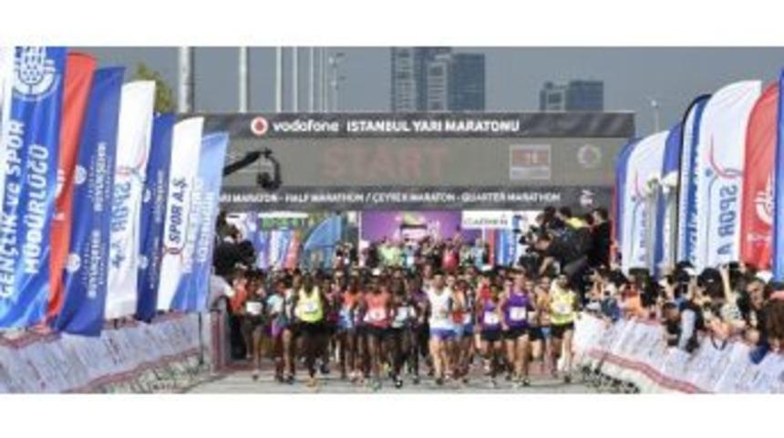 Vodafone İstanbul Yarı Maratonu Kayıtları 10 Nisan 2017 Pazartesi G&uuml;n&uuml; Sona Eriyor