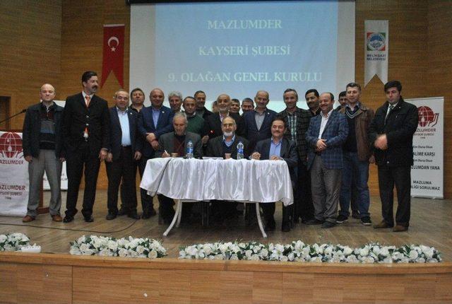 Mazlumder 9. Olağan Genel Kurulu Yapıldı