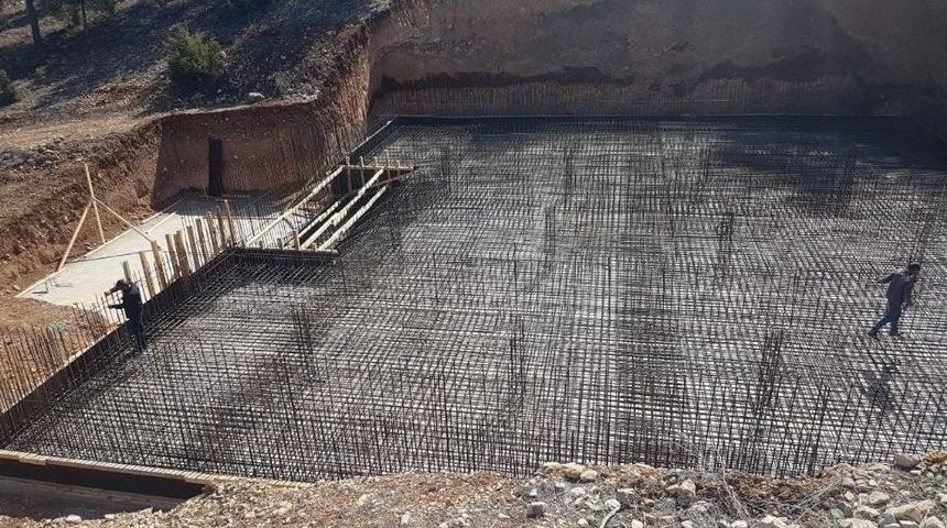 Korkuteli İ&ccedil;me Suyu Deposu İnşaatına Başlandı