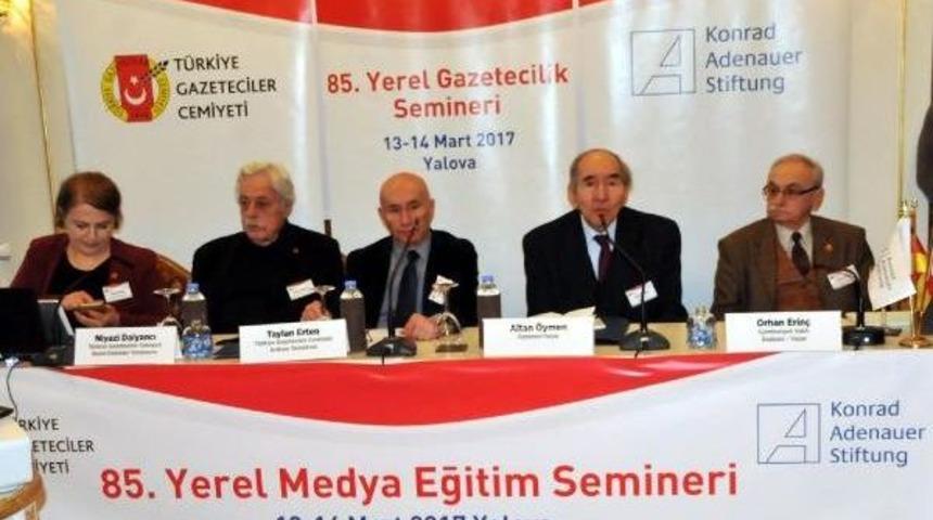 Yerel Gazetecilik Semineri Yalova'da Başladı