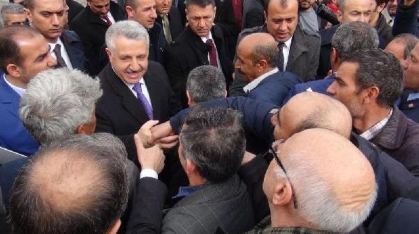 Bakan Arslan, Baba Ocağında Tam Destek Istedi