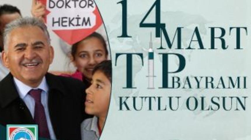 B&uuml;y&uuml;kkılı&ccedil; 14 Mart Tıp Bayramı&rsquo;nı Kutladı