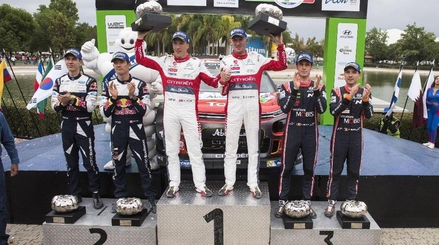 Meksika&rsquo;da Zafere Meeke Ulaştı