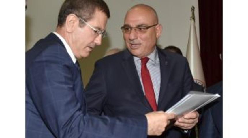 Tesob Başkan Kara, Esnafın Sorunlarını İ&ccedil;eren Dosyayı Başbakan Yardımcısı Canikli&rsquo;ye Sundu