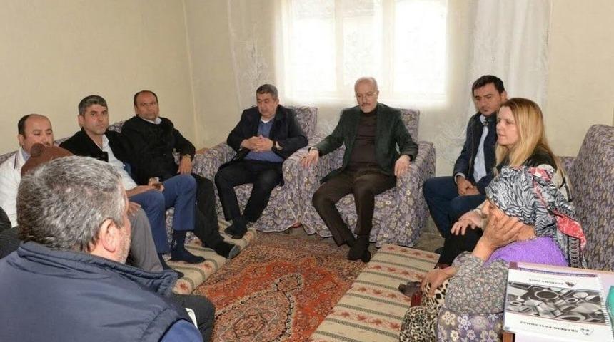 Balıkesir&rsquo;de Milletvekili Şehit Ailesini Ziyaret Etti